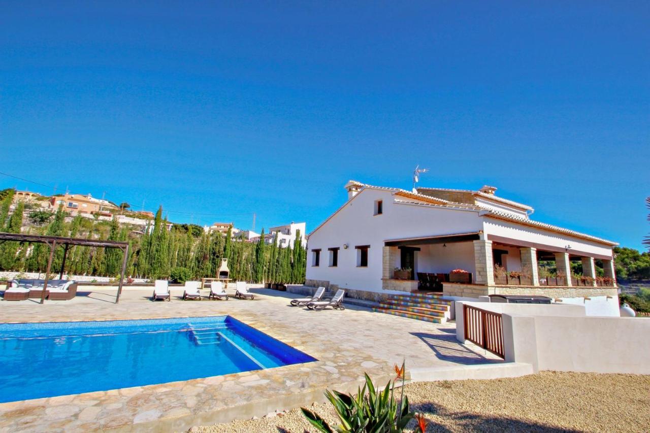 Finca Argudo - Private Pool Villa In Moraira Zewnętrze zdjęcie